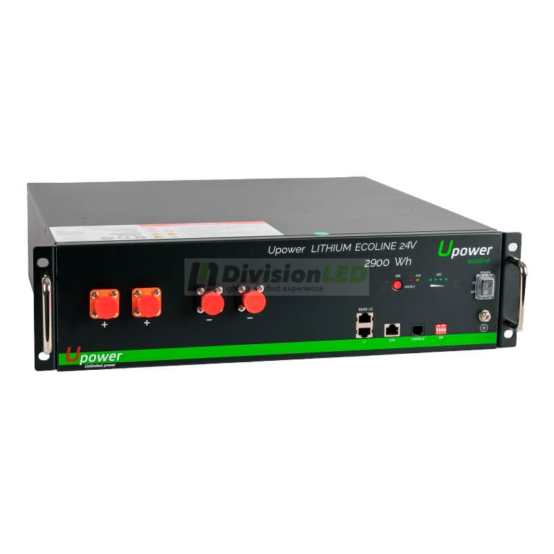 U-Power UE-24Li2900WH Ecoline Batería de litio 2900WH 24V