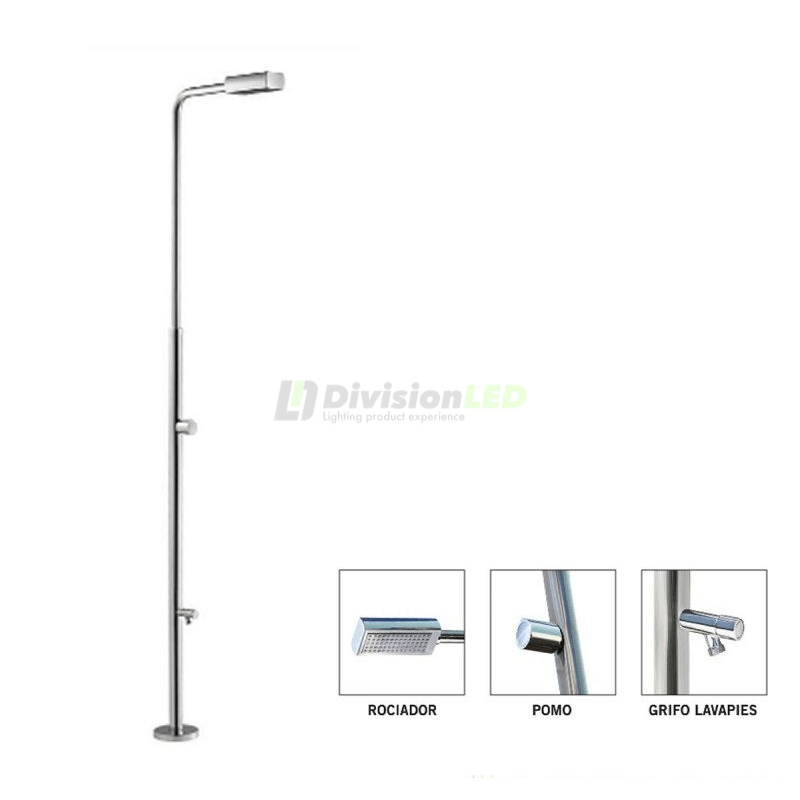 Astralpool 52718 Ducha Ángel Lavapiés Acero inox