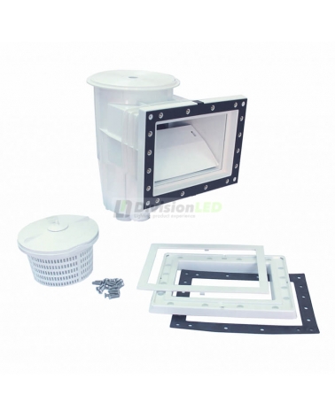 Astralpool 01461 Skimmer boca Standard 15 litros con tapa circular a presión piscinas hormigón