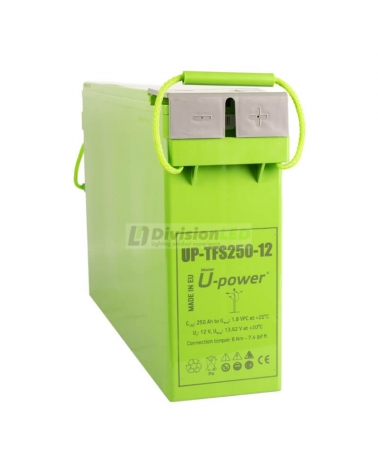 U-Power UP-TFS250-12 Batería AGM ciclo profundo 12V 250AH c100