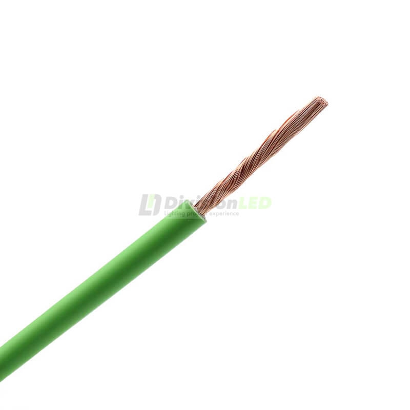 General Cable RZ1-K (AS) flexible libre de halógenos 1x25mm² verde al corte