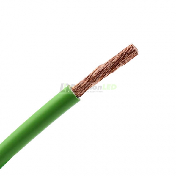 General Cable RZ1-K (AS) flexible libre de halógenos 1x50mm² verde al corte