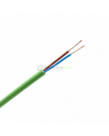 General Cable RZ1-K (AS) flexible libre de halógenos 2x1.5mm² verde al corte EN OFERTA!