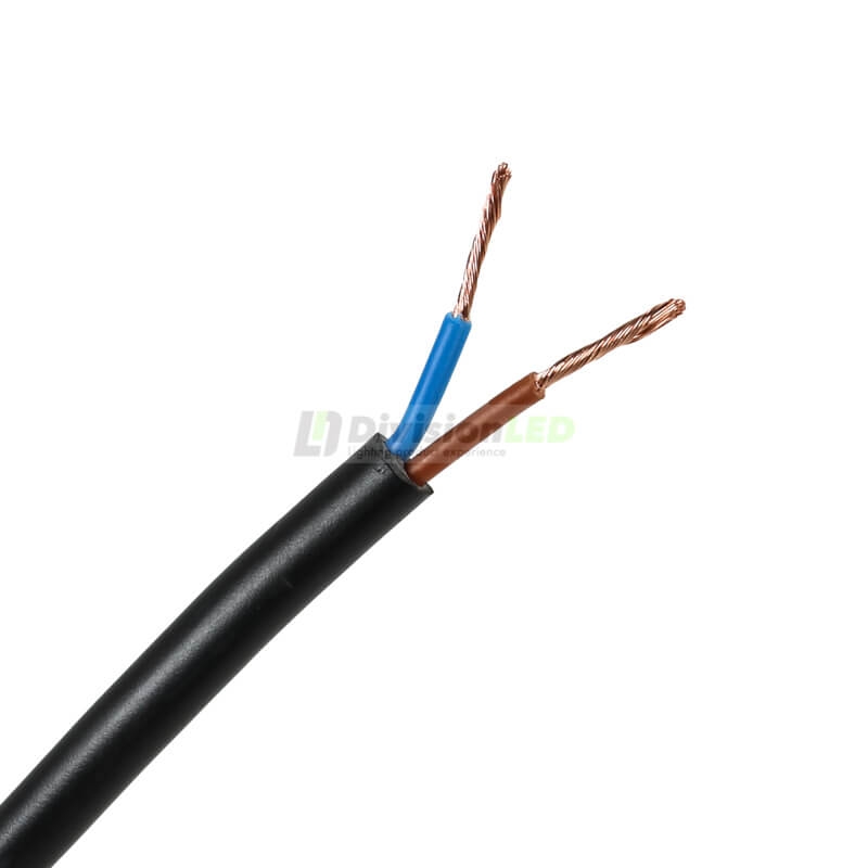 General Cable RV-K Flexible 2x2,5mm² Negro al corte