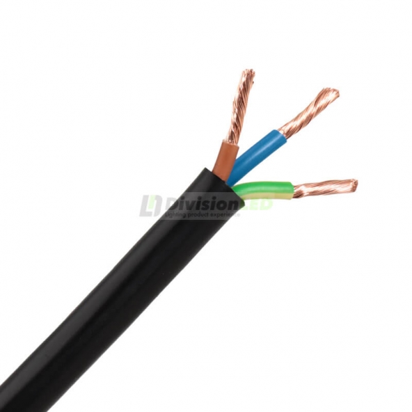General Cable RV-K Flexible 3G4mm² Negro al corte