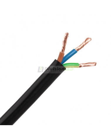 General Cable RV-K Flexible 3G6mm² Negro al corte