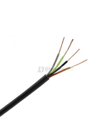 General Cable RV-K Flexible 4G1,5mm² Negro al corte