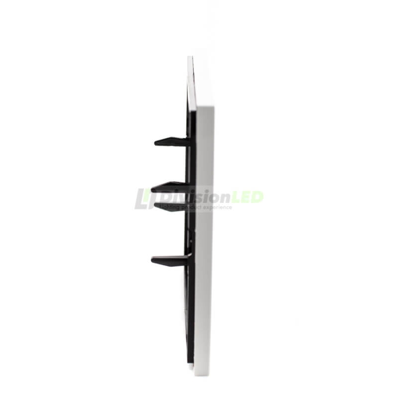 Niessen Zenit N2271 BL Marco 1 elemento 2 módulos blanco efecto flotante