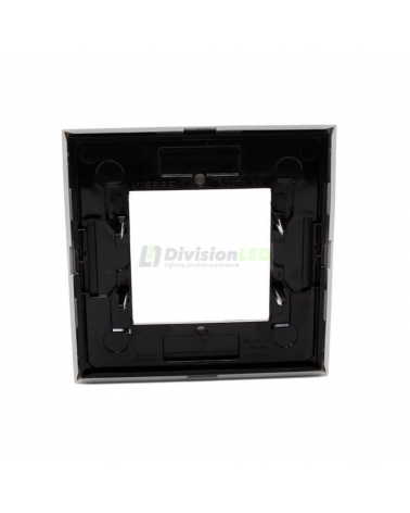 Niessen Zenit N2271 BL Marco 1 elemento 2 módulos blanco efecto flotante