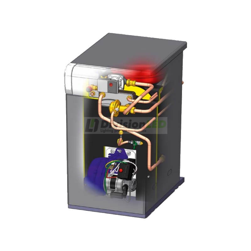 Caldera de gasoil DOMUSA CLIMA PLUS-H 25 calefacción + ACS TCLIM00017