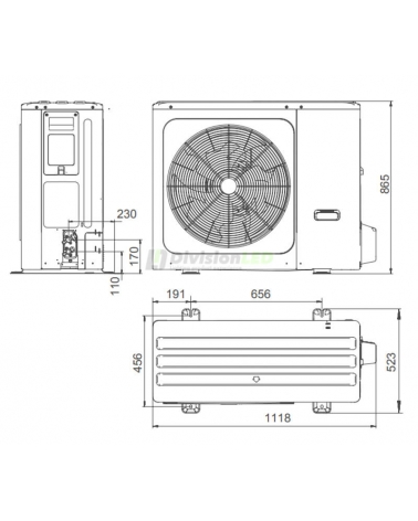 Bomba de calor Ferroli OMNIA ST 3.2 HI3 8kW aire-agua 0XHT8SWA