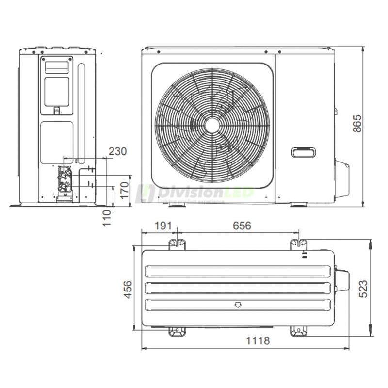 Bomba de calor Ferroli OMNIA ST 3.2 HI3 12kW aire-agua 0XHTCSWA