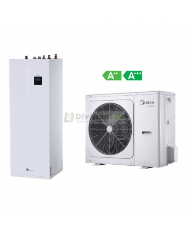 Midea M-Theri A 8 L Conjunto aerotermia bomba de calor bibloc integrado