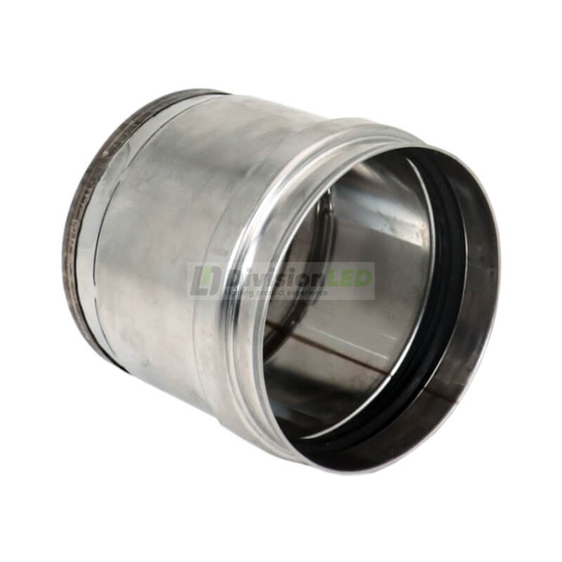 DINAK 039F08060SWJ SW PELLETS 316L Colector hollín 80mm INOX-316