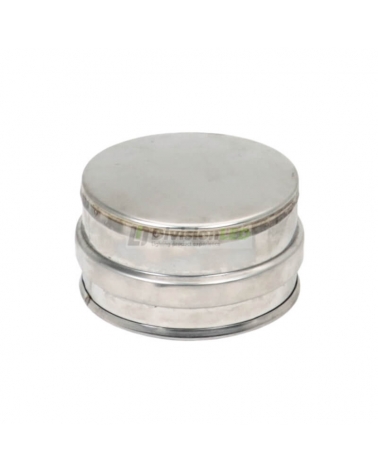 DINAK 039F08608SWJ SW PELLETS 316L Colector hollín corto 80mm INOX-316