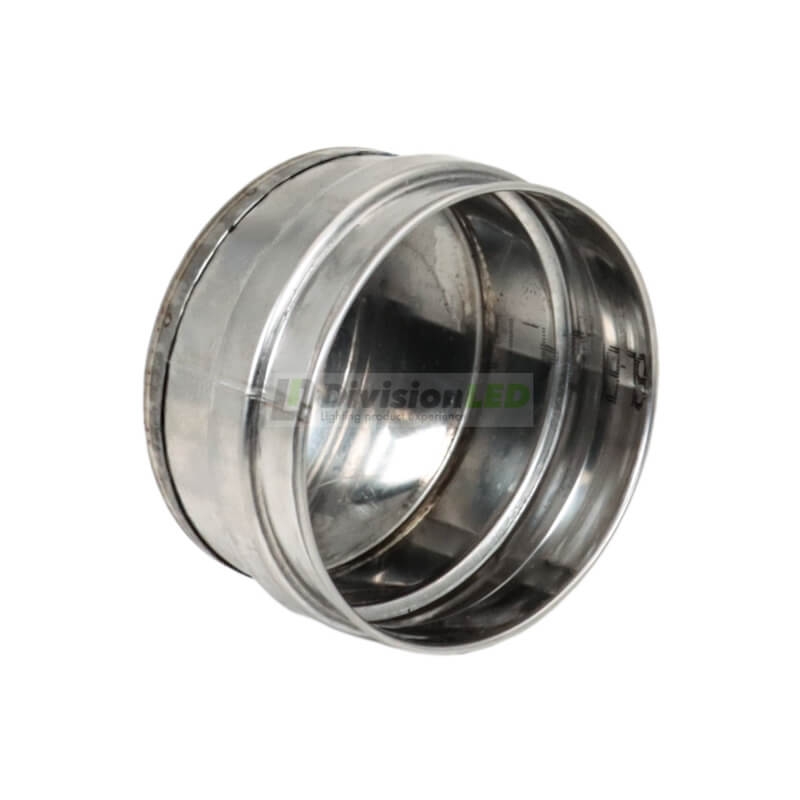 DINAK 039F08608SWJ SW PELLETS 316L Colector hollín corto 80mm INOX-316