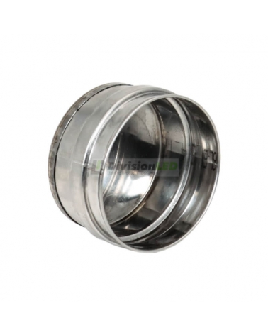 DINAK 039F08608SWJ SW PELLETS 316L Colector hollín corto 80mm INOX-316