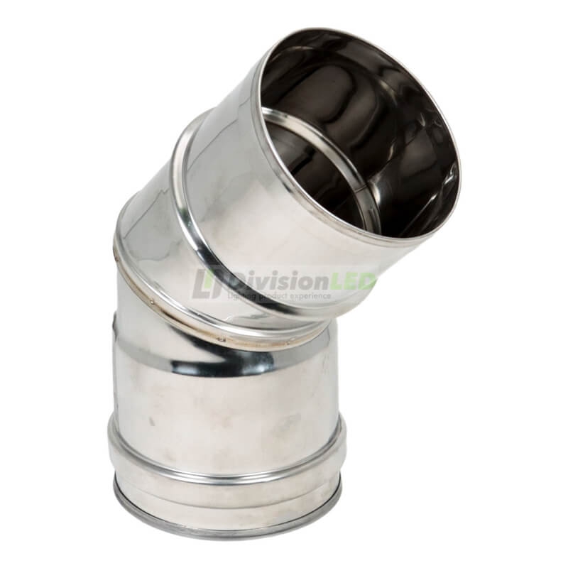 DINAK 039F08040SWJ SW PELLETS 316L codo 45° 80mm INOX-316