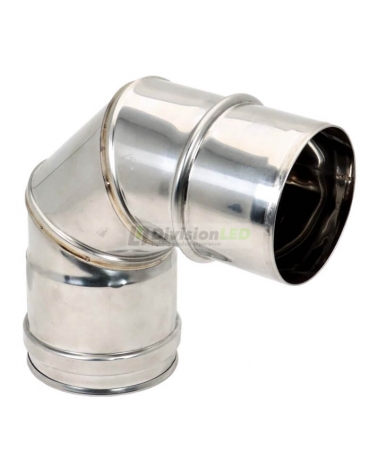 DINAK 039F08433SWJ SW PELLETS 316L codo 90° 80mm INOX-316