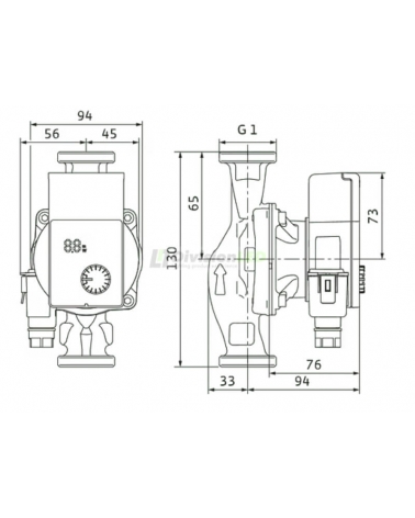 WILO 4248081 Bomba circuladora Yonos PICO1.0 15/1-6