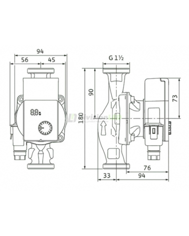 WILO 4248084 Bomba circuladora Yonos PICO1.0 25/1-6
