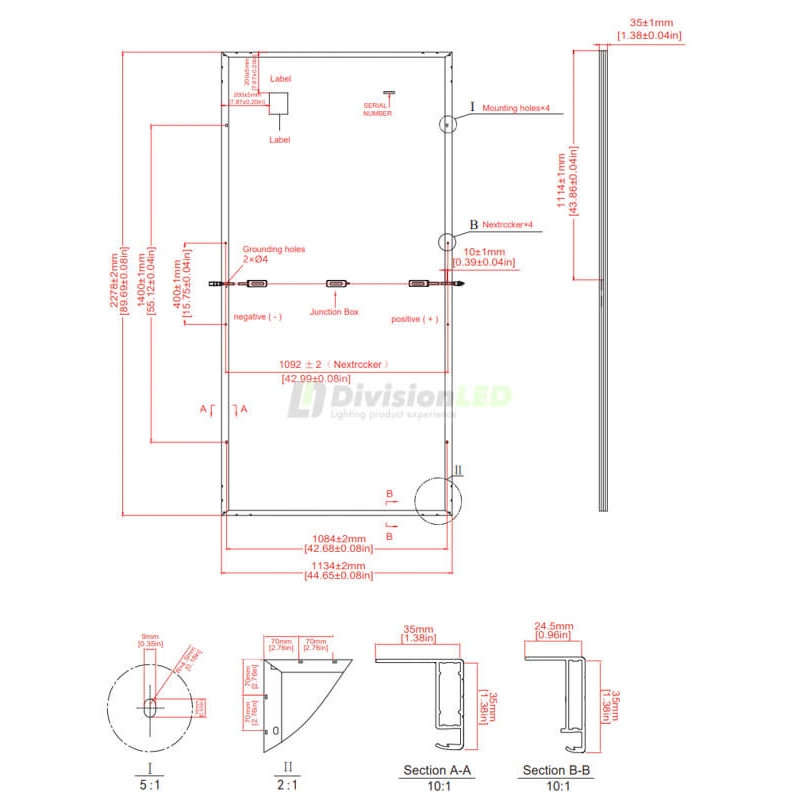Comprar SEG solar SEG-550-BMB-HV pallet de Paneles solares de 550W monocristalino 31 uds - ¡EN OFERTA!