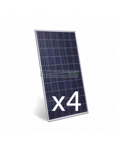 Kit Solar aislada 24V 3000W Master Power AGM ciclo profundo con cuadro de protección