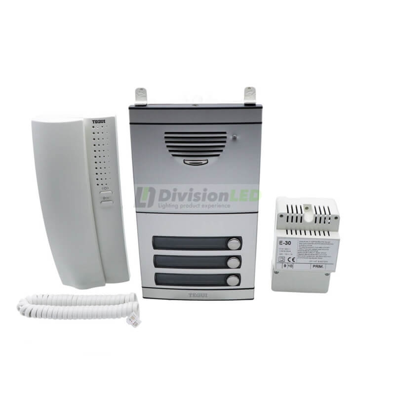 Kit portero TEGUI A3 3 Líneas serie 7 375013