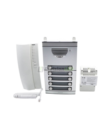 TEGUI 375019 Kit portero A10 placa y teléfono serie 7