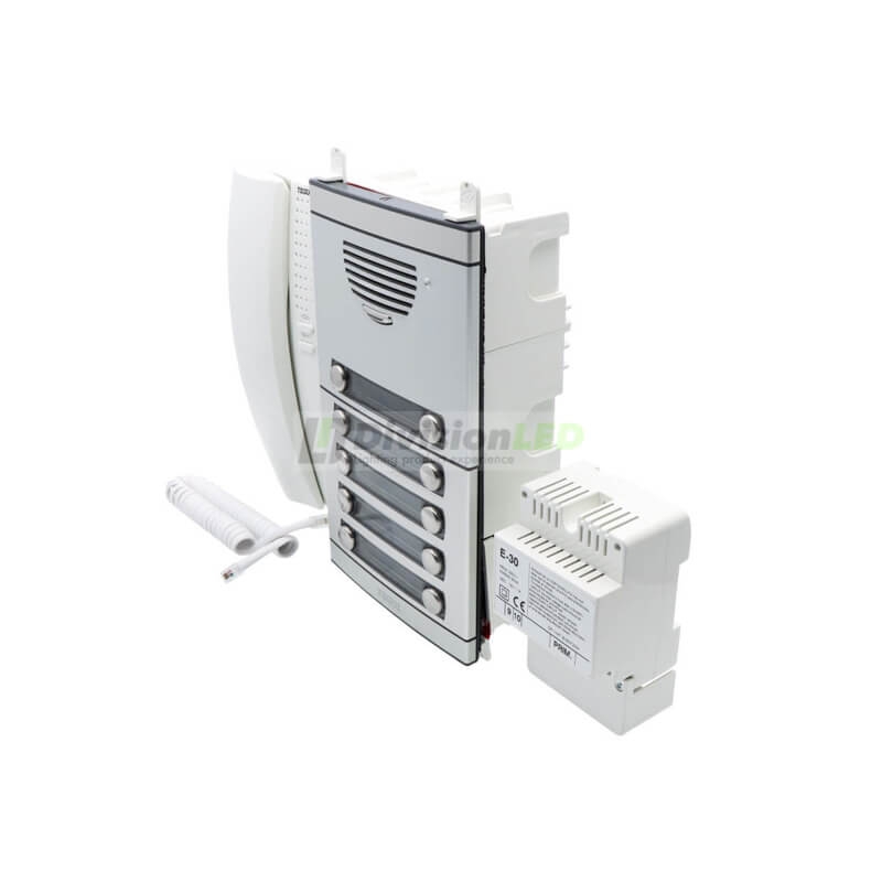 TEGUI 375019 Kit portero A10 placa y teléfono serie 7