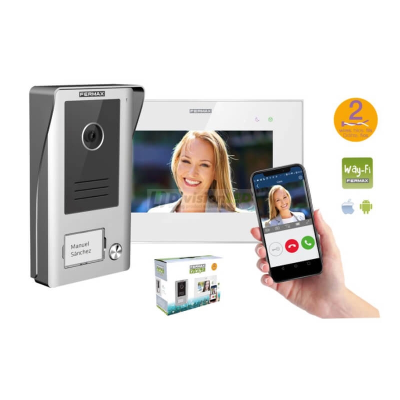 FERMAX 1431 Kit videoportero WAY-FY 7" 1 Línea