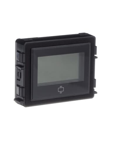 ABB NIESSEN W51381CR Módulo display con lector de tarjeta ID negro