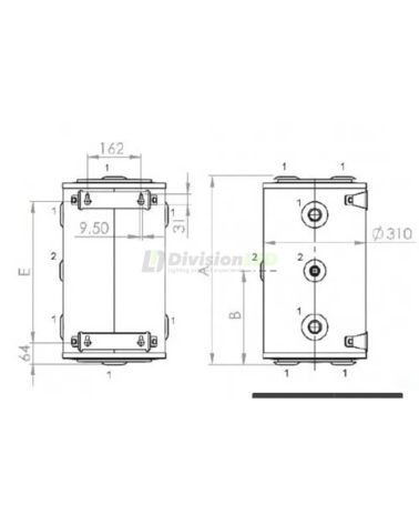 Acumulador de inercia 50 litros vitrificado CABEL DISMLR-50 425602
