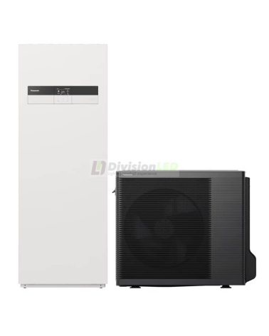 Bomba de calor PANASONIC AQUAREA 7kW KIT-ADC07K3E5 all in one high performance series K bibloc