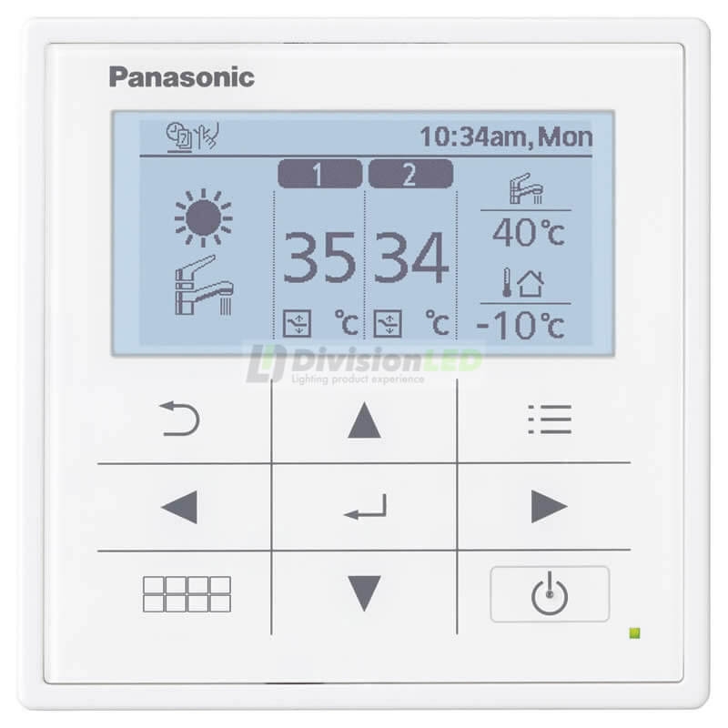 Bomba de calor PANASONIC AQUAREA 12kW KIT-ADC12HE5-CL all in one high performance series H bibloc