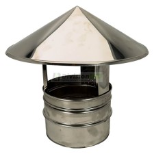 DINAK Sombrerete antilluvia 125mm SW-316L INOX 039F1212BSW