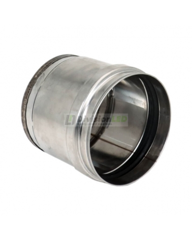 DINAK Colector hollín con desagüe 150mm SW-316L INOX 039F15061SW