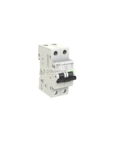 AEG EV61NC10 Interruptor magnetotérmico EV60 1P+N 10A C 6kA 2CDS251190R0104
