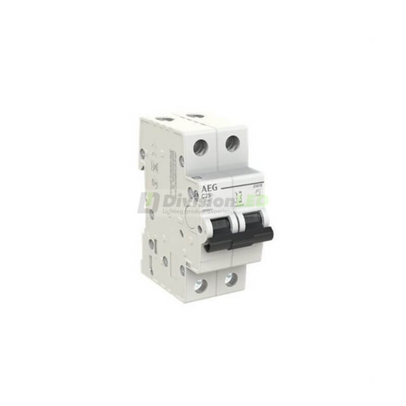 AEG EV61NC25 Interruptor magnetotérmico EV60 1P+N 25A C 6kA 2CDS251190R0254