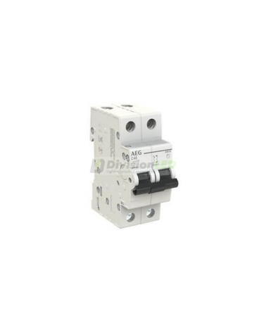 AEG EV61NC40 Interruptor magnetotérmico EV60 1P+N 40A C 6kA 2CDS251190R0404