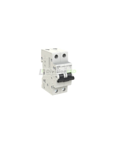 AEG EV62C10 Interruptor magnetotérmico EV60 2P 10A C 6kA 2CDS252090R0104