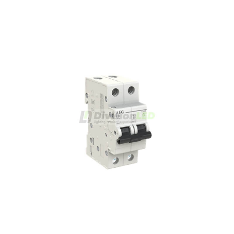 AEG EV62C20 Interruptor magnetotérmico EV60 2P 20A C 6kA 2CDS252090R0204