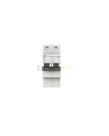 AEG EV62C25 Interruptor magnetotérmico EV60 2P 25A C 6kA 2CDS252090R0254