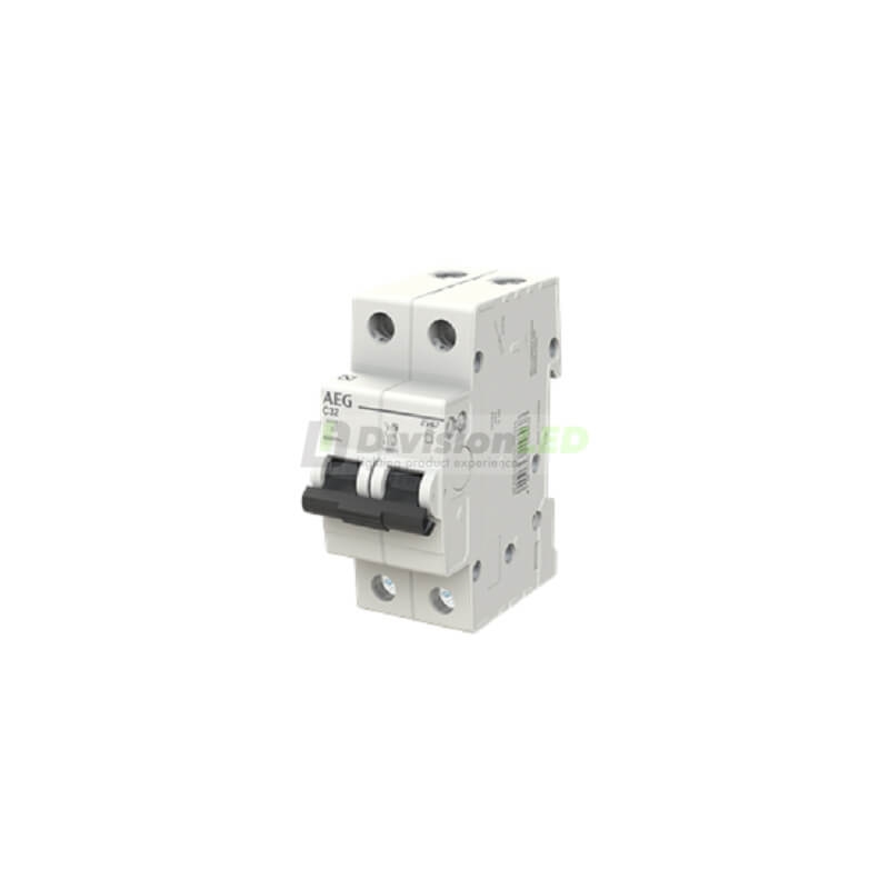 AEG EV62C32 Interruptor magnetotérmico EV60 2P 32A C 6kA 2CDS252090R0324