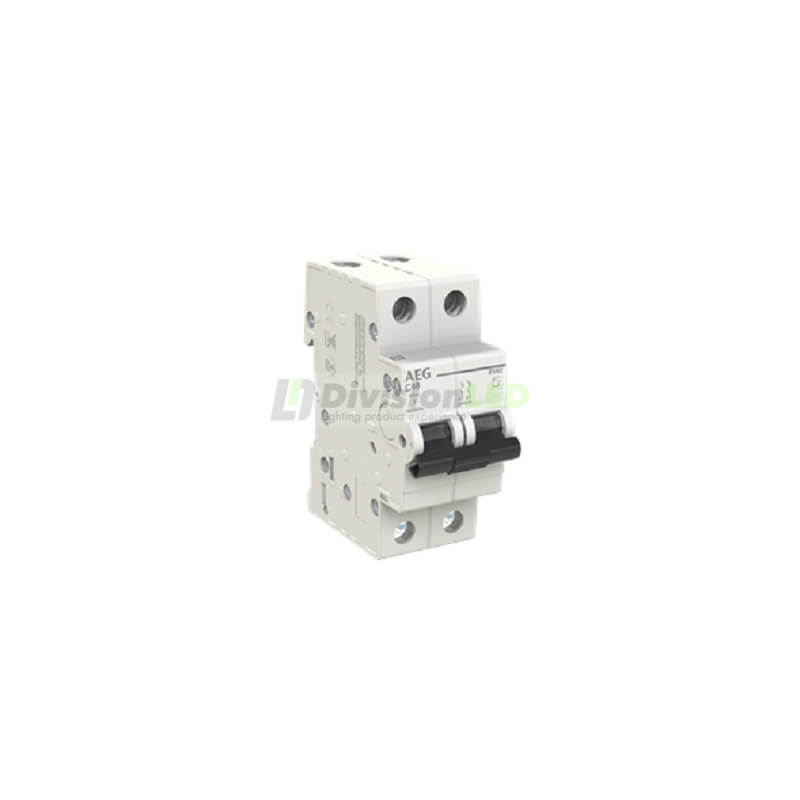 AEG EV62C40 Interruptor magnetotérmico EV60 2P 40A C 6kA 2CDS252090R0404