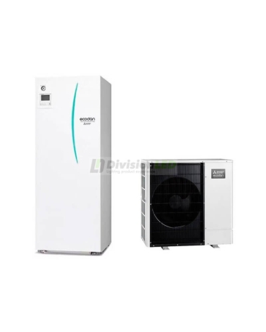Aerotermia Mitsubishi Ecodan 12kW PUZ-SWM120VAA + ERST20F-VM2E bomba de calor powerInverter