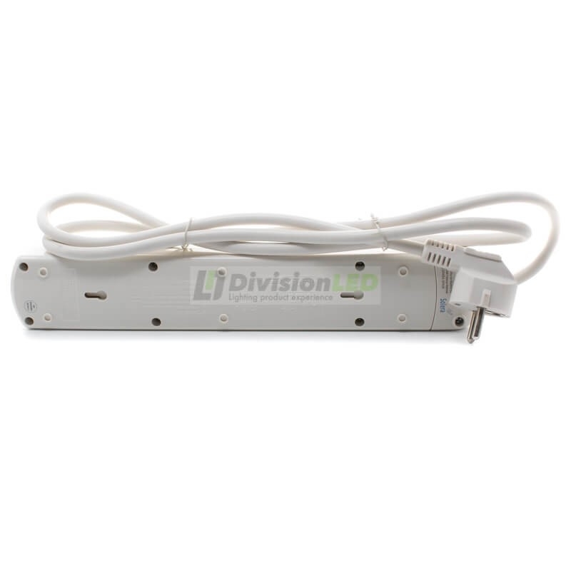 Base múltiple piloto 5 tomas con cable -¡descúbrela en 360°! - DivisionLED