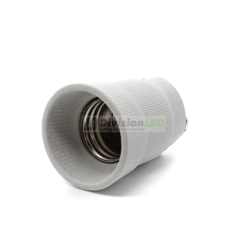 Portalámparas cerámico E40 - ¡descúbrelo en 360°! - DivisionLED