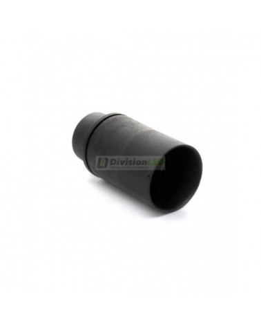 Portalámparas termoplástico E14 negro - ¡imagen en 360°! - DivisionLED