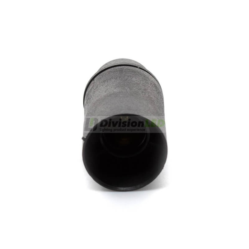 Portalámparas termoplástico E14 negro - ¡imagen en 360°! - DivisionLED